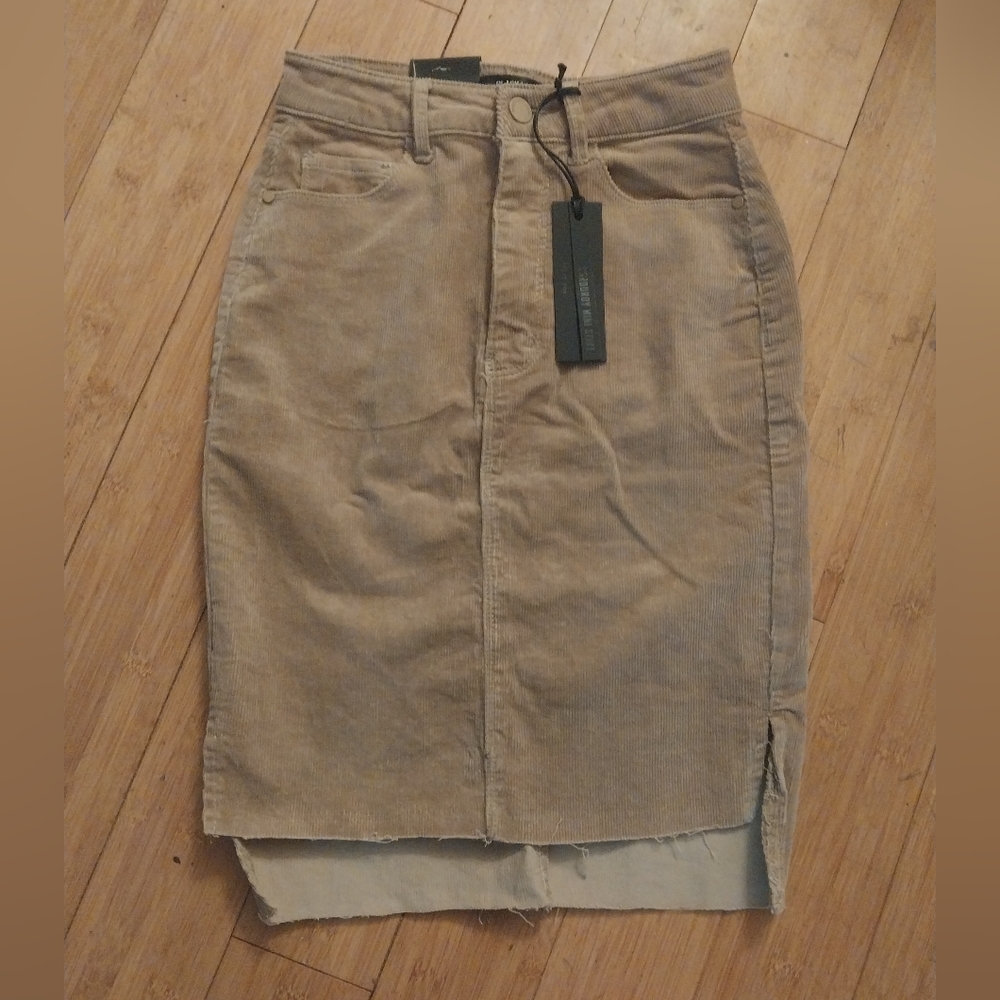 NWT C'est Toi Black Label corduroy mini skirt woman's small